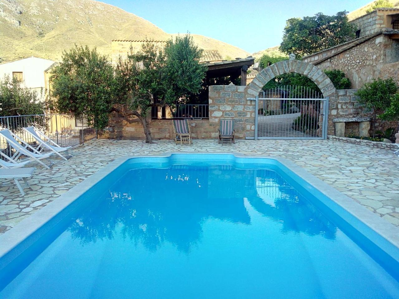 Villa Baglio Poma Castelluzzo Exterior foto